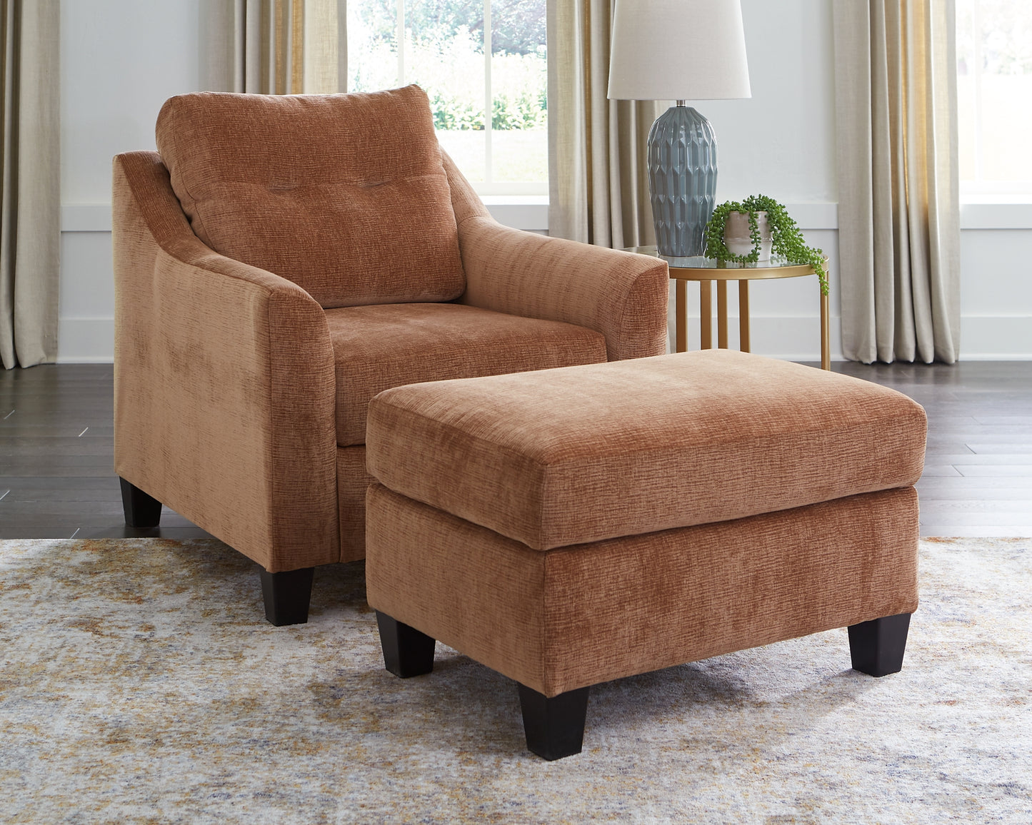 Amity Bay Chair and Ottoman