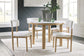 Ashley Express - Sawdyn Dining Table and 4 Chairs