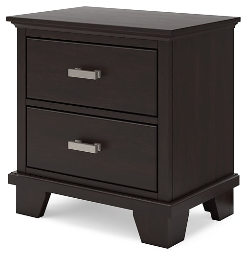 Covetown Twin Panel Bed with Dresser and 2 Nightstands