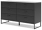 Ashley Express - Socalle Twin Panel Headboard with Dresser, Chest and 2 Nightstands