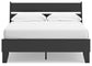 Ashley Express - Socalle Full Panel Platform Bed with Dresser, Chest and 2 Nightstands