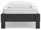 Ashley Express - Socalle Twin Platform Bed with Nightstand