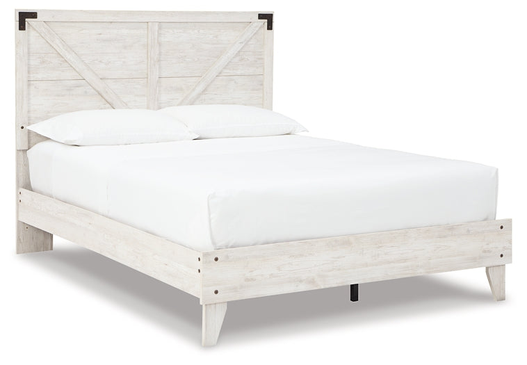 Ashley Express - Shawburn Queen Platform Bed with Dresser and Chest