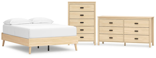 Ashley Express - Cabinella Full Platform Bed with Dresser and Chest