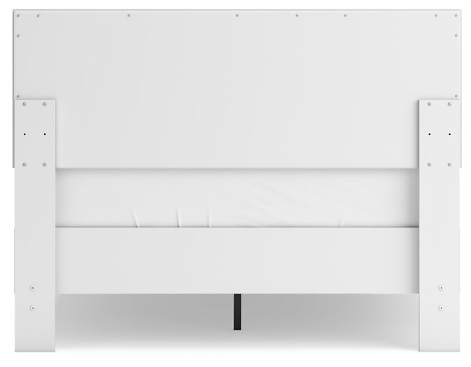 Ashley Express - Hallityn Full Panel Platform Bed with Dresser and 2 Nightstands