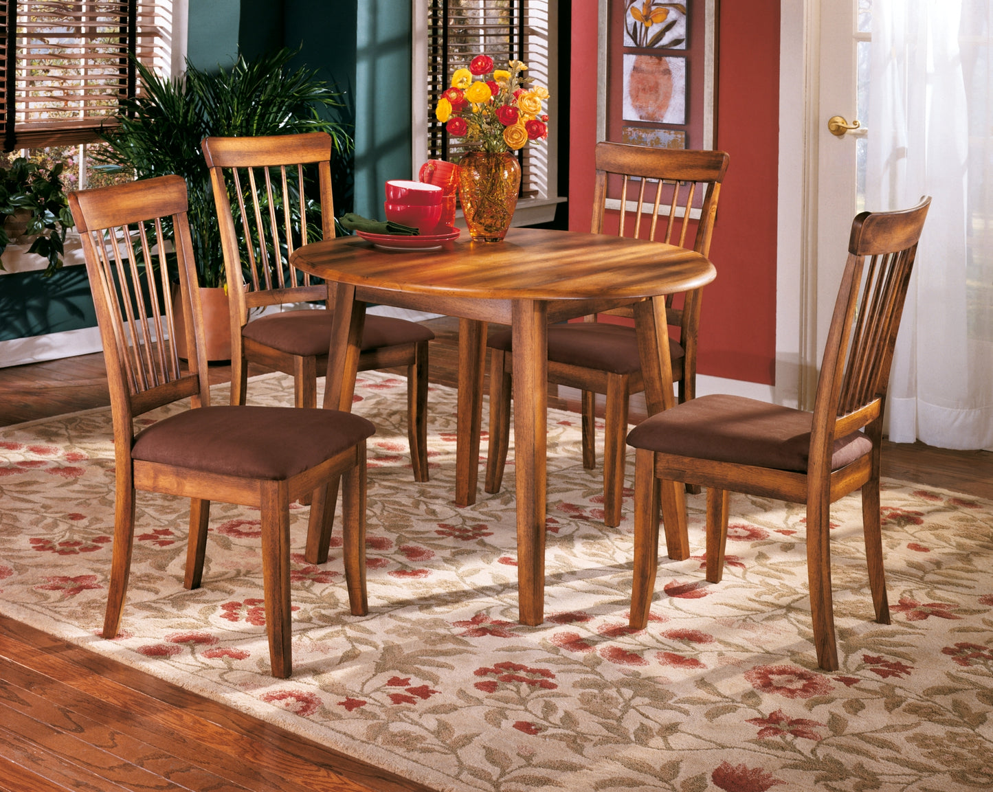 Ashley Express - Berringer Dining Table and 4 Chairs