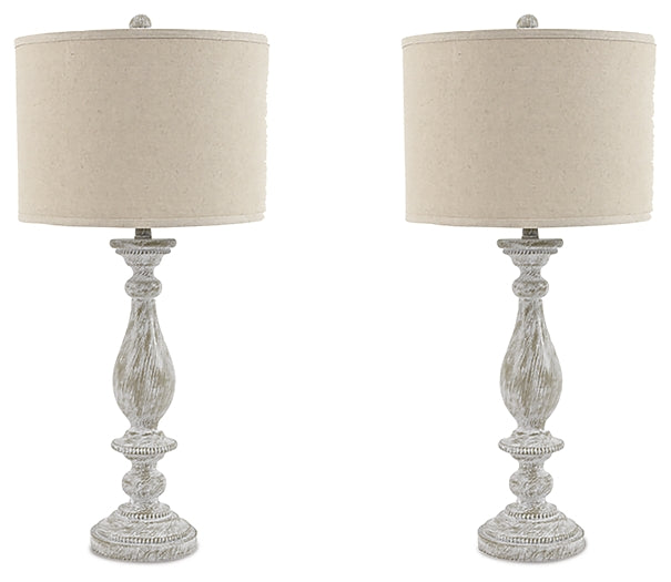 Ashley Express - Bernadate Poly Table Lamp (2/CN)